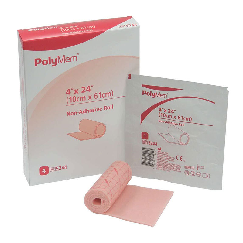PolyMem Non-Adhesive Roll PolyMeric Membrane Dressing 4x24 inch Box of 4