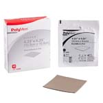 PolyMem Silver 4.25x4.25 inch Non-Adhesive PolyMeric Membrane Dressing Box of 15 thumbnail