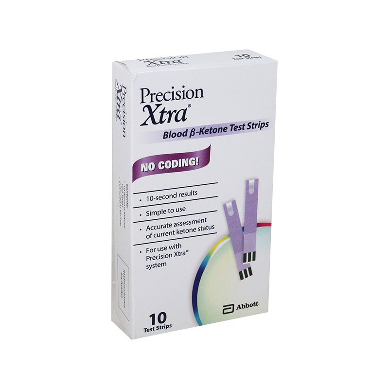 Precision Xtra Ketone Test Strips Box of 10