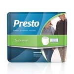 Presto Discreet Underwear X-Large 58-68 inch Pack of 14 thumbnail