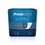 Presto Guards Maximum Absorbency Incontinence Pad for Men 12 inch Case of 180 thumbnail