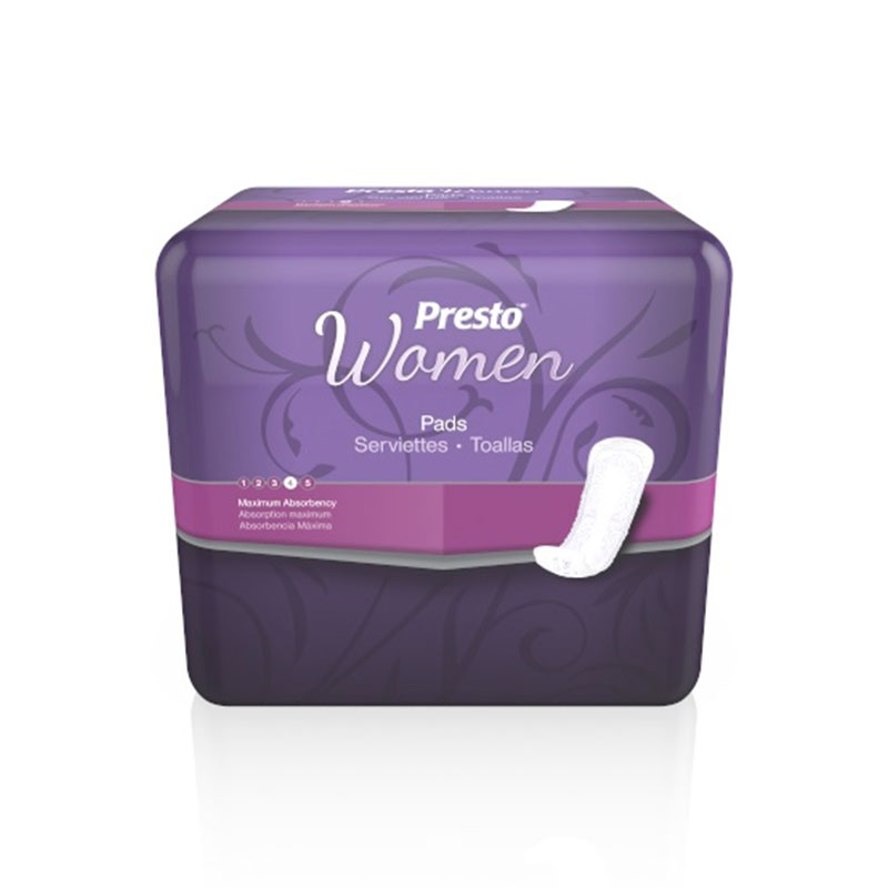 Presto Pads Maximum Long Absorbency 14 inch Long Pack of 39