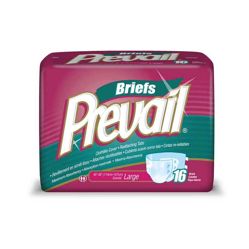 Prevail Premium Large Briefs Sold By Package 16/Ea