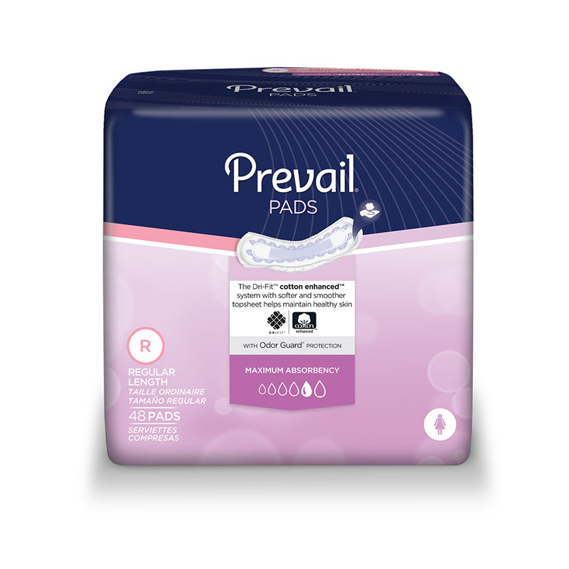 First Quality Prevail Bladder Control Pad Maximum 11 inch PV-916/1 192/cs