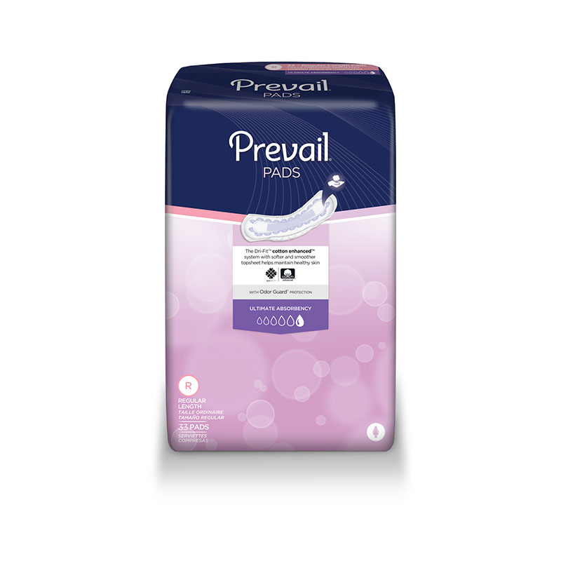 First Quality Prevail Ultimate Bladder Control Pads Regular 16 inch 33ct