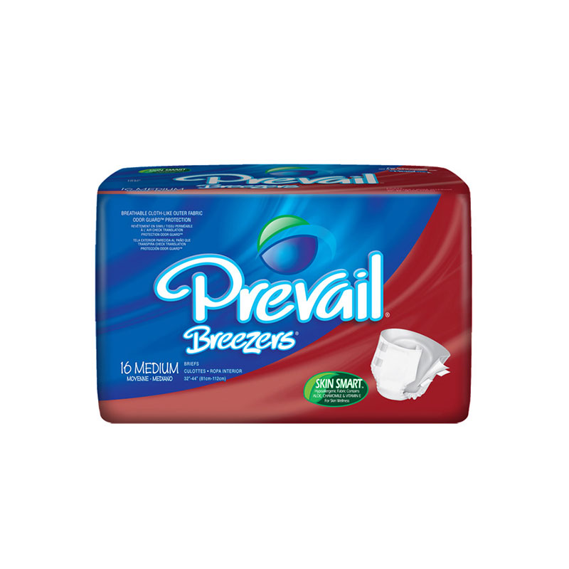 First Quality Breezers Prevail MD White 32-44 PVB-012/2 - 16/bag