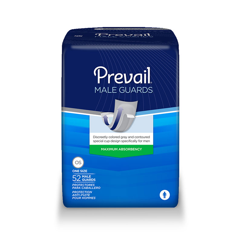First Quality Prevail Male Guard White 13 inch PV-812/1 52/bag