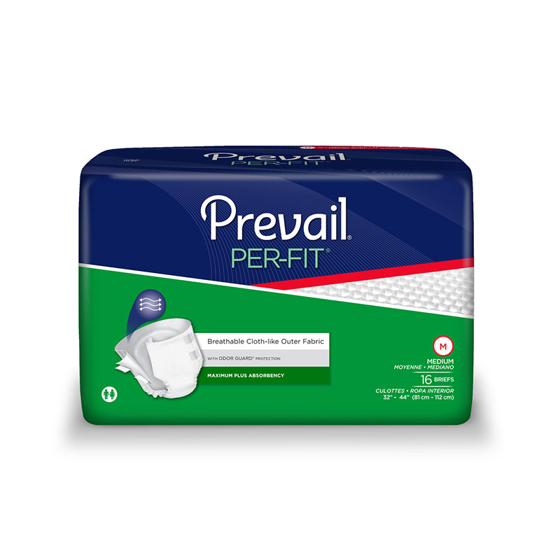 First Quality Prevail PER-FIT Briefs REG 40-49 PF-016/1 20/bag