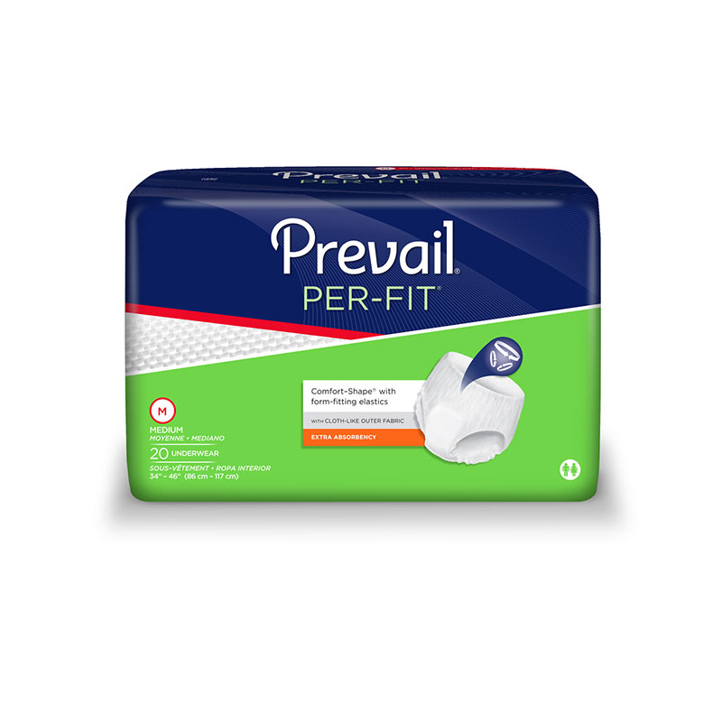 First Quality Per-Fit Underwear MD Green 34 inch - 46 inch PF-512 20/bag