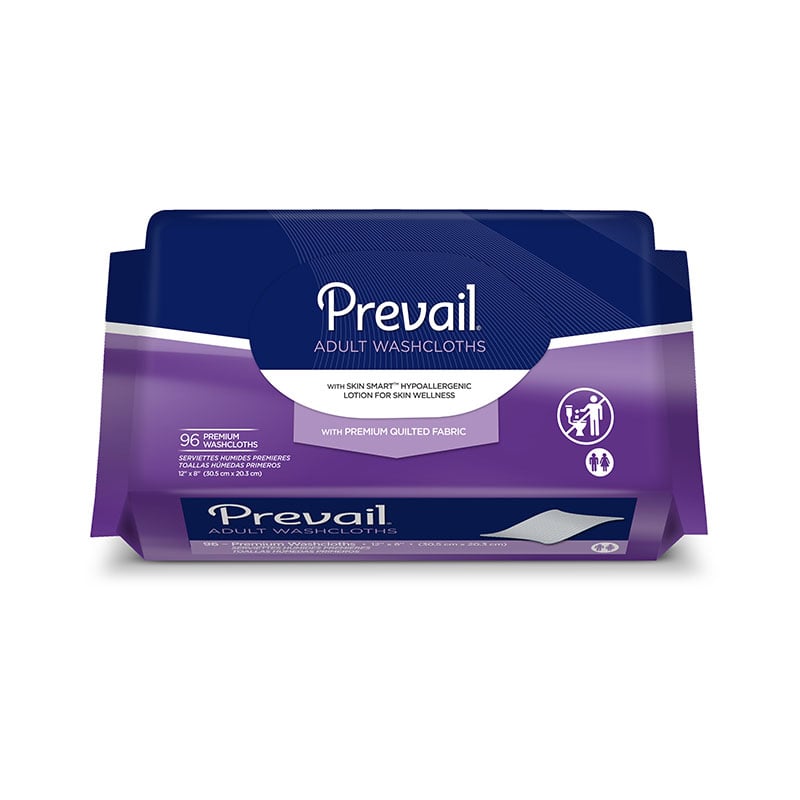 First Quality Prevail Adult Premium Wipes Refill 12 inch x 8 inch WW-902 576/cs