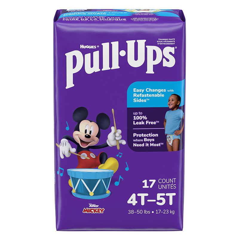 Pull-Ups Learning Designs Boys' Training Pants 4T-5T Case of 68