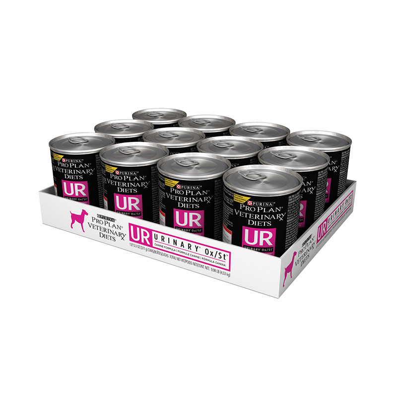 Purina Veterinary Diets UR Urinary St/Ox For Dogs 13.3oz 12 cans