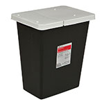 SharpSafety RCRA Hazardous Waste Container 8 Gallon - Black thumbnail