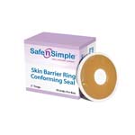 Safe N Simple 2 inch Conforming Skin Barrier Rings Extra Thick Box of 10 thumbnail