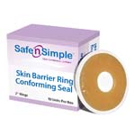 Safe N Simple Conforming Adhesive Seals 2 inch Skin Barrier Ring Box of 10 thumbnail