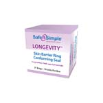 Safe N Simple Longevity Skin Barrier Seal 2 inch Skin Barrier Ring Box of 10 thumbnail