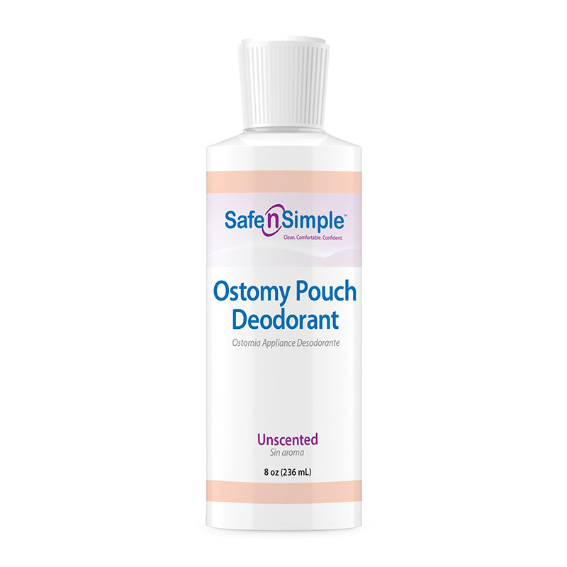 Safe N Simple Ostomy Appliance Deodorant 8oz Bottle