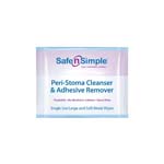 Safe N Simple Peri-Stoma Adhesive Remover Wipe Package of 5 thumbnail
