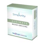 Safe N Simple Simpurity Alginate 2x2 inch Pad Box of 10 thumbnail