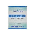 Safe N Simple Simpurity Collagen 2x2 inch Box of 5 thumbnail