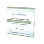 Safe N Simple Simpurity Fibergel Dressing 4x5 inch Box of 10 thumbnail