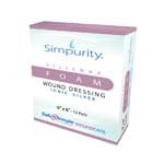 Safe N Simple Simpurity Foam Wound Dressing Silver Silicone 6x6 inch Box of 12 thumbnail