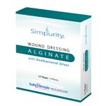 Safe N Simple Simpurity Silver Alginate Rope 12 inch Box of 10 thumbnail