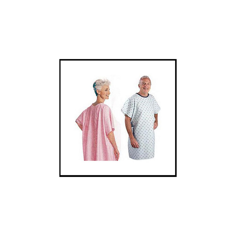 Salk Adult Patient Gown Pink