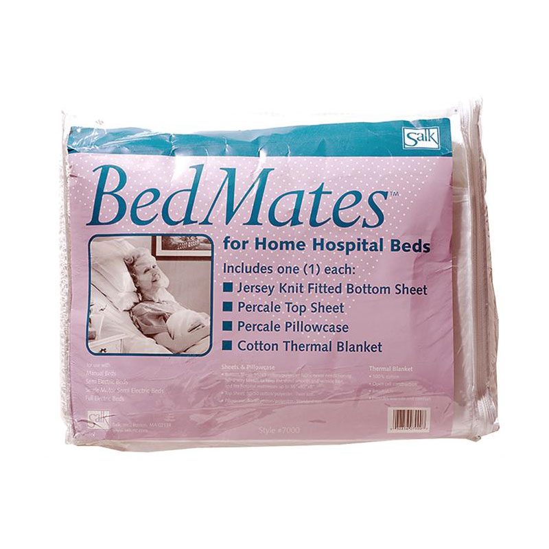 Salk Bedmates Home Hospital Bedding Set fits 36x80x8 inch
