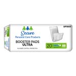 Secure Personal Care TotalDry Ultra Booster Pads 13 inch Long Package of 20 thumbnail