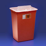 Sharps-A-Gator Sharps Container 10 Gallon - Red thumbnail