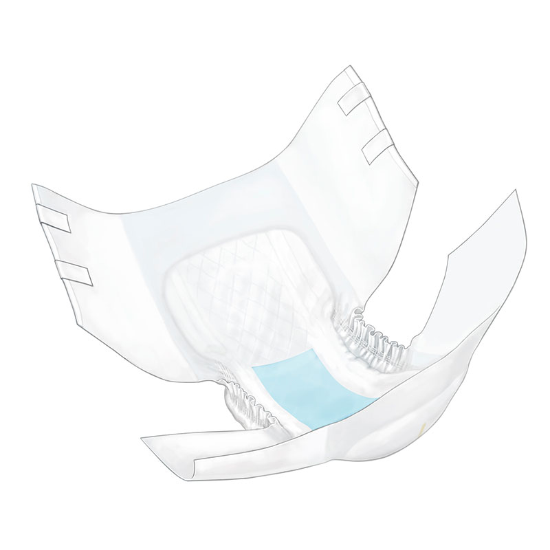 Covidien Simplicity Adult Quilted Brief 32-44 inch Medium 100ct