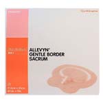 Smith & Nephew Allevyn Gentle Foam Border Sacrum 8.5x9 inch Box of 10 thumbnail
