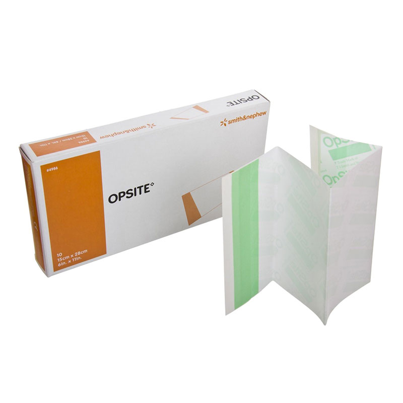 Smith and Nephew Opsite Transparent Adhesive Dressing 11in x 6in 4986