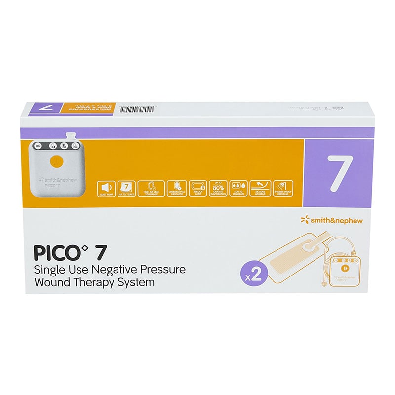 Smith & Nephew Pico 7 Negative Pressure Wound Therapy System 6x6 inch