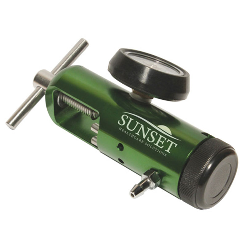 Sunset Healthcare Mini CGA 870 Style Regulator 0-15 LPM