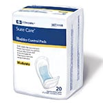 Covidien SureCare Bladder Control Pads 4x10.75 Extra Absorb 20ct thumbnail