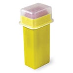 SurgiLance Safety Lancet 21G 1mm Depth - Low Flow Yellow Box of 100 thumbnail