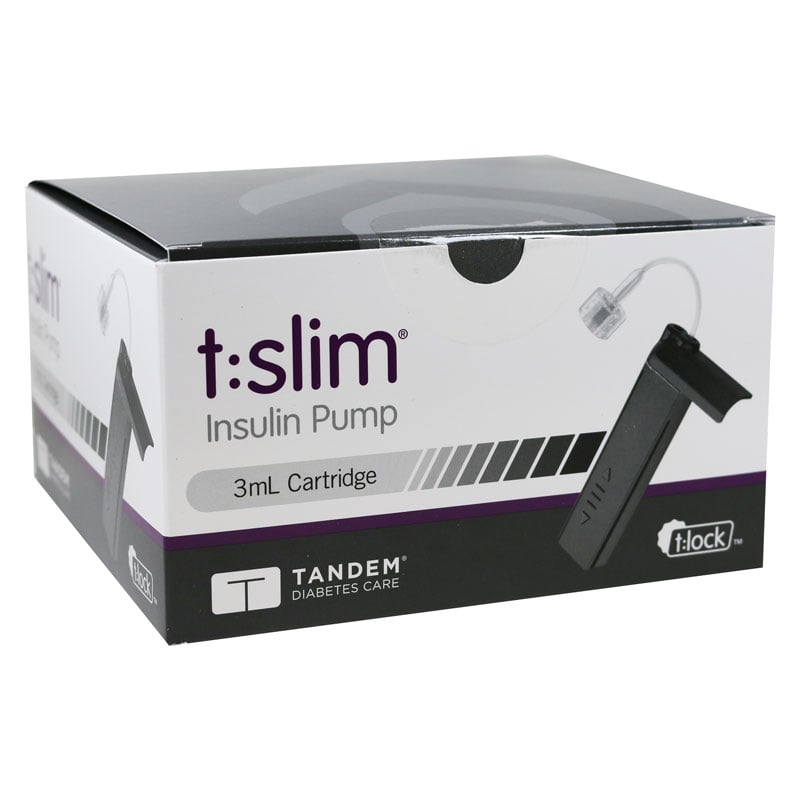 Tandem Diabetes 3mL Cartridge With t:lock 10ct