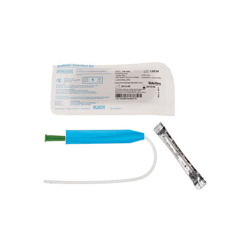 Teleflex FloCath Quick Hydrophilic Closed System Catheter Kit 14FR Box of 50