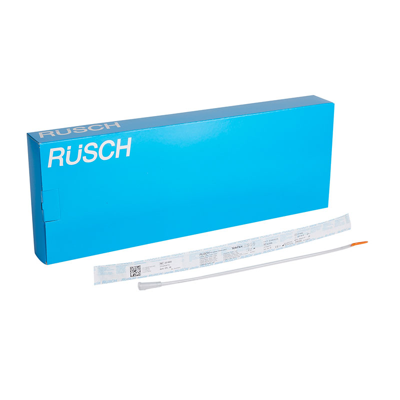 Teleflex Tiemann Coude Intermittent Catheter 14FR 16 inch Box of 50