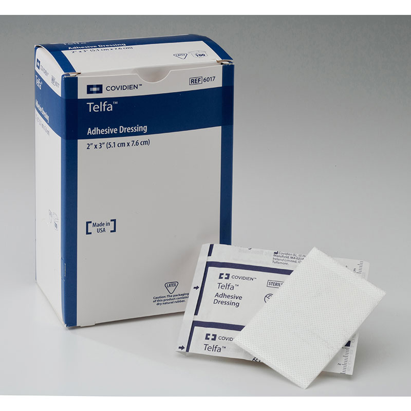Covidien TELFA Sterile Ouchless Adhesive Pad 2x3 100ct