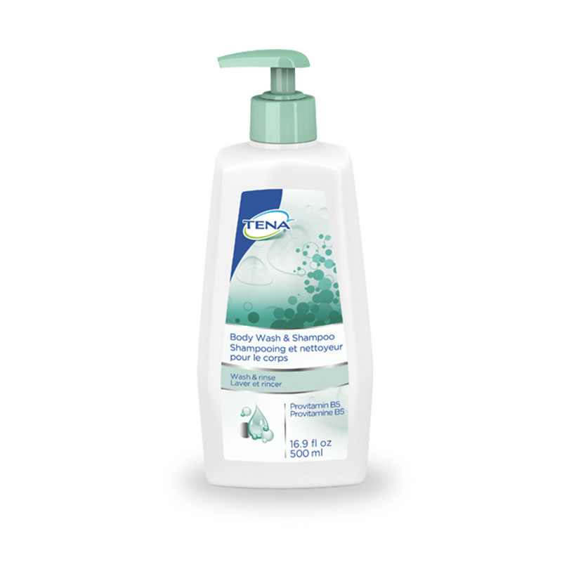 TENA Body Wash & Shampoo 16.9oz Bottle