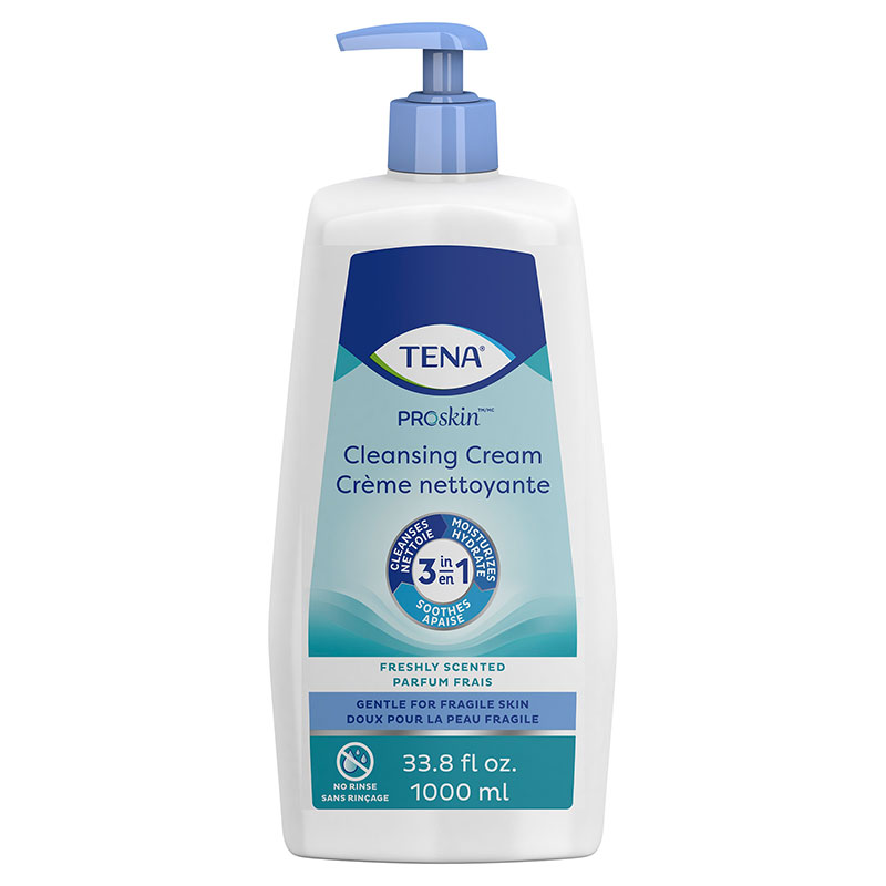 TENA Cleansing Cream 33.8oz Bottle