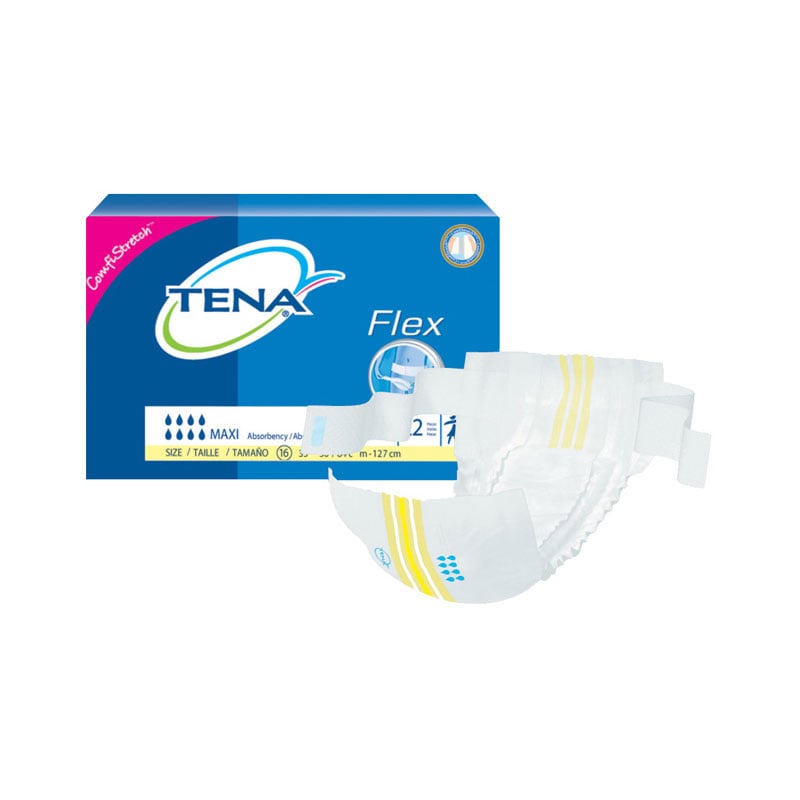 Tena Flex Maxi Size 16 Sold By Bag 22/Each