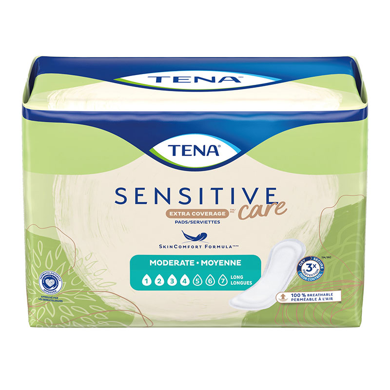 Tena Intimates Moderate 12 inch Long Package of 60