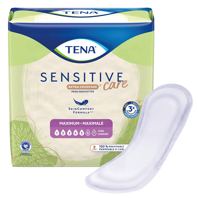 TENA Intimates, Long, Heavy/Max Absorbency - 39/bag