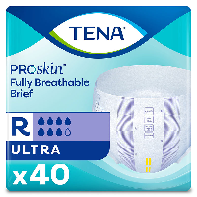 TENA Ultra Briefs 40-50 Regular - 40/bag
