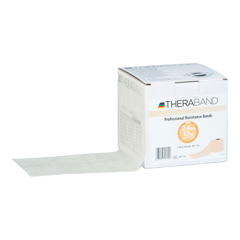 Thera-Band Latex Exercise Band Heavy 5.5 inch x 6 Yard Roll Tan