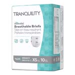 Tranquility Essential Breathable Briefs-Heavy X-Small/Youth Size 6/7 18-26 inch Case of 100 thumbnail